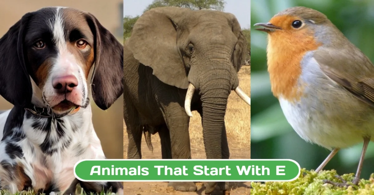 Animals That Start with E